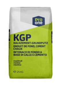 Intonaco di fondo a base di calce e cemento KGP