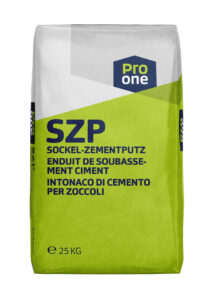 Intonaco di cemento per zoccoli SZP