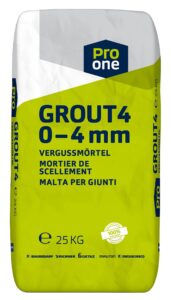 Malta da colare GROUT4
