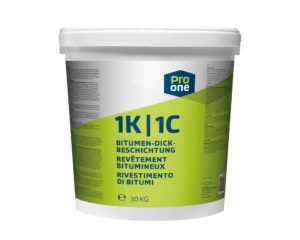 Rivestimento bituminoso spesso 1K, 30 kg