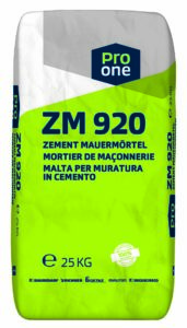 Malta per muratura in cemento ZM920